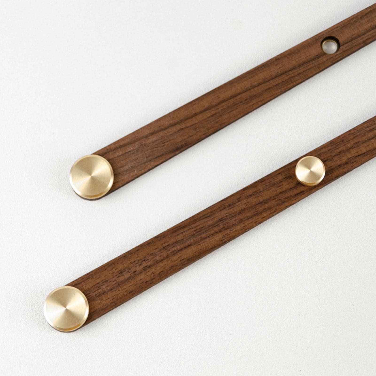 Aiguilles D'Horloge En Bois Noyer Noir - Pour Remplacement Ou Création (Différentes Tailles)