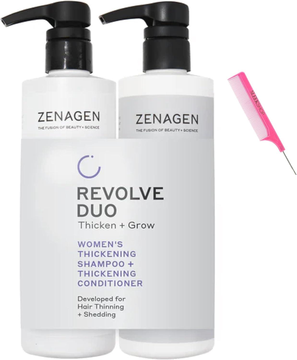 quady comb + Z𝐞n𝐚g𝐞n R𝐞vo𝐥v𝐞 WOMEN THICKENING 𝐒ham𝐩oo & Condition𝐞𝐫 DUO