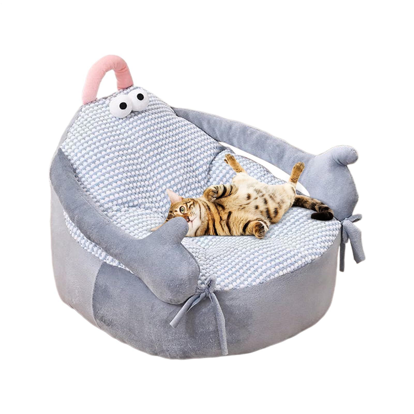 Canapé pour chat intérieur extérieur lit apaisant chiot doux