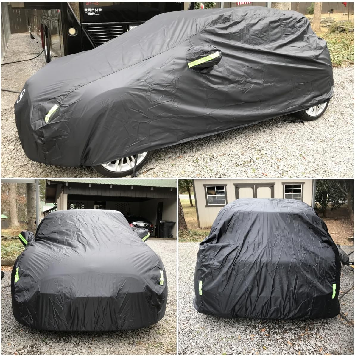 HEINMO Car Cover Waterproof Outdoor/Indoor Full Exterior Cover Dust Rain Resistant Protector Compatible with MN Cooper R55 R56 R60 R61 F54 F55 F56 F60 Clubman Countryman (Two Door)