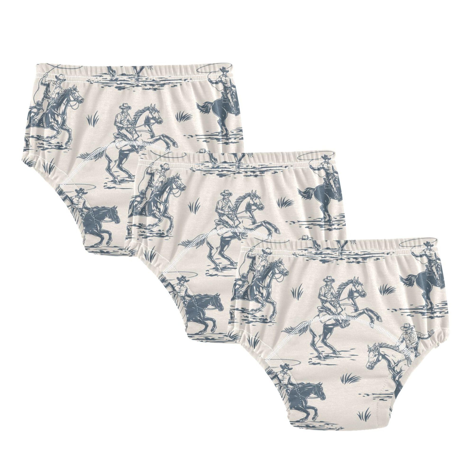 Toddler Potty Training Underwear Cotton Absorbent Soft Baby Girl Boy Potty Training Pant 2t-5t