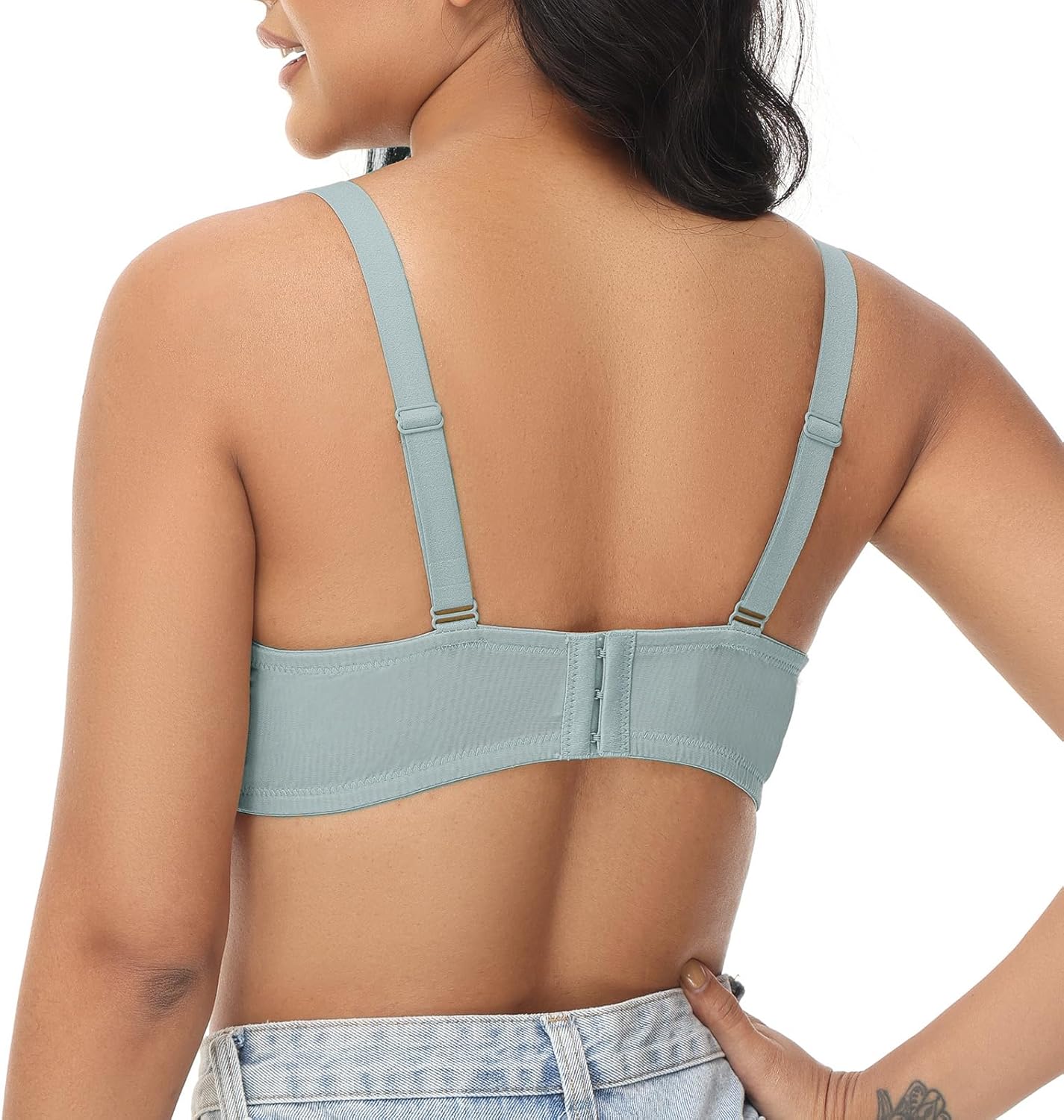 FallSweet Lace Push Up Bras for Women Underwire Padded Add one Cup Bra in Lace Sexy Brassiere - Image 3