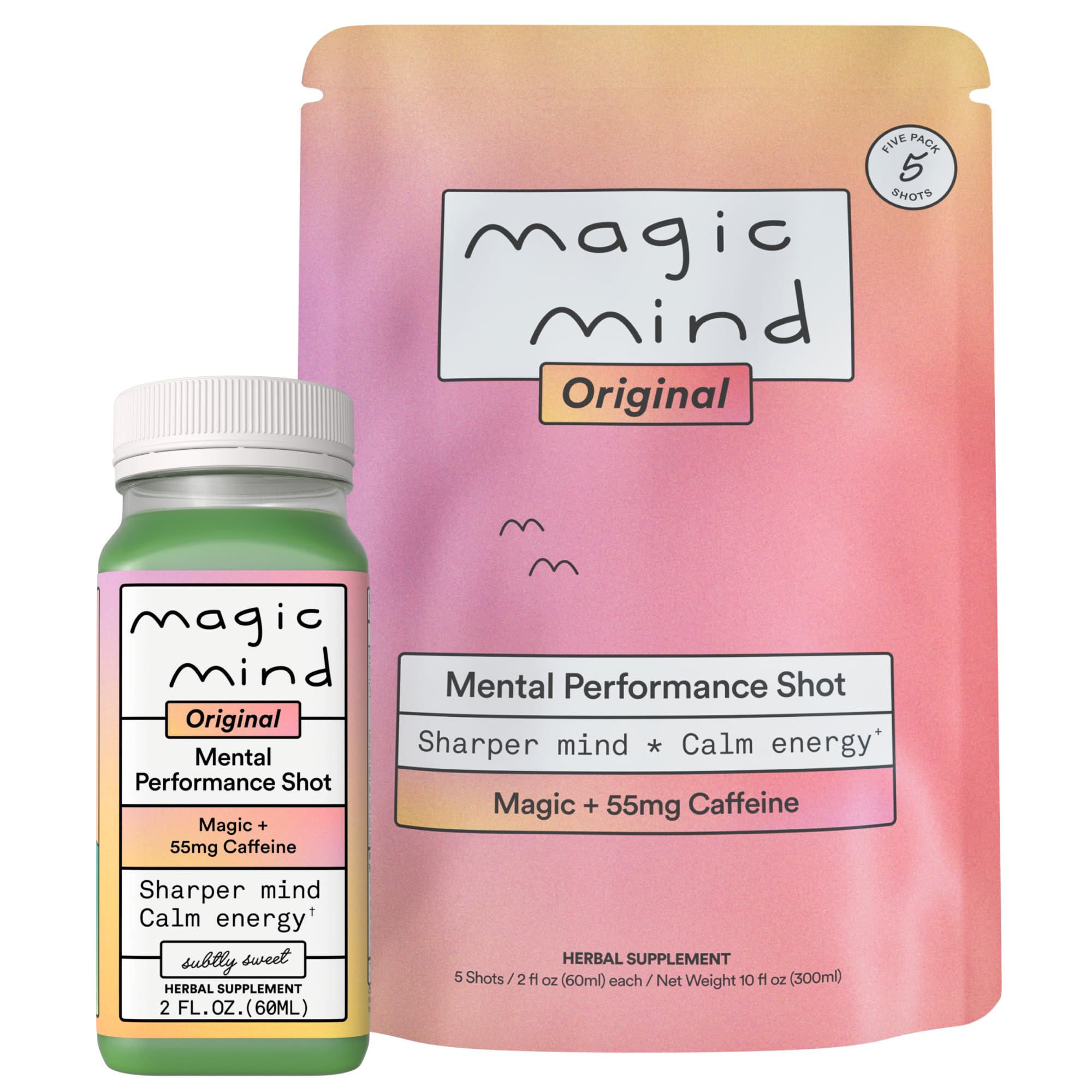 Amazon.com: Magic Mind Original Energy & Focus Nootropic Shot