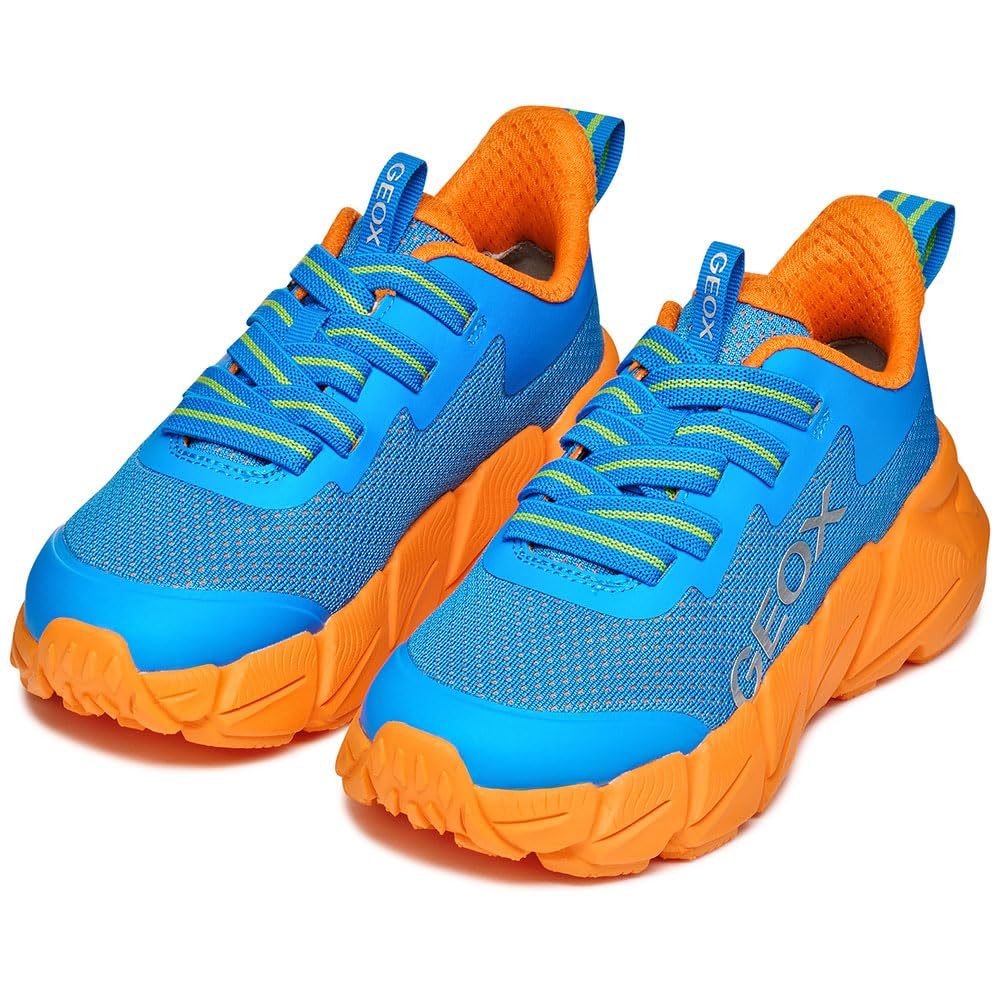 Geox Chłopcy J Flexyper Fast BoyAdidasy