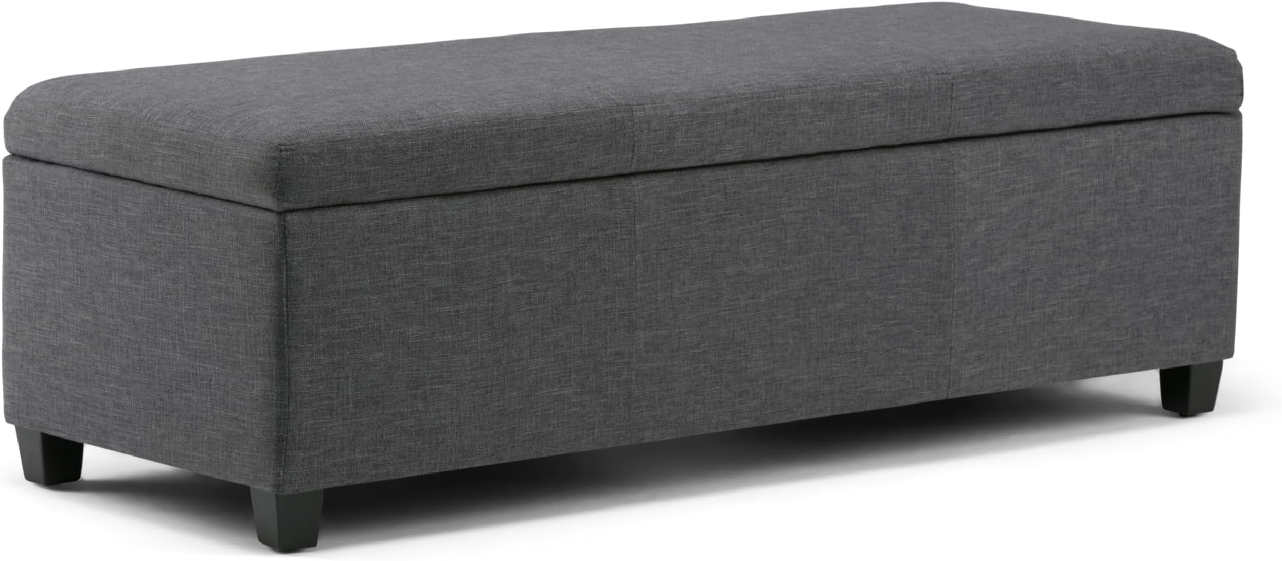 Simpli Home Avalon Large Storage Ottoman Bench