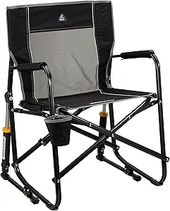 GCI OUTDOOR Freestyle Rocker Outdoor Rocking Chair with Beverage Holder