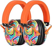 Vista 23 de PROHEAR 032 2.0 - Auriculares con cancelación de ruido para niños - Reducción de ruido de 25 dB - Orejeras ajustables de protección sensorial