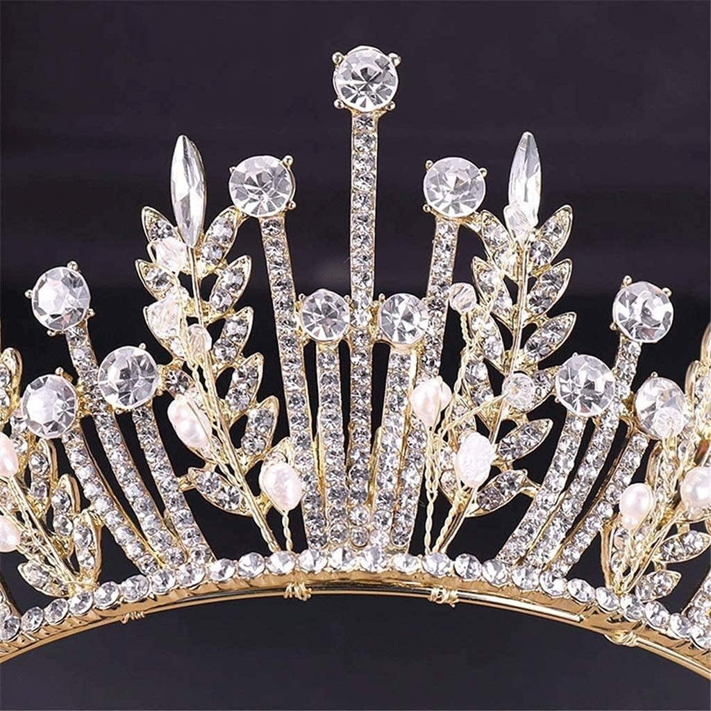 crown, Royal Crystal Tiara Crowns Hair Jewelry Wedding Pageant Bridal Princess Headband