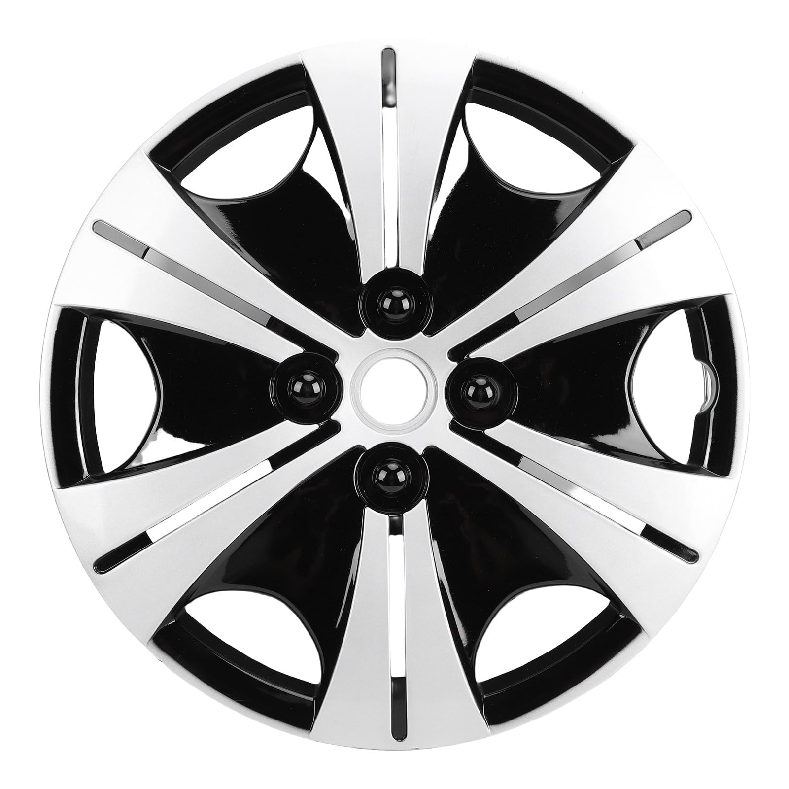 Sxhlseller Copricerchi di Ricambio da 15 Pollici, Confezione da 4, Copricerchi Universali R15 per Auto Camion SUV, Copricerchioni a Scatto da 15 Pollici, Set di Tappi in PP Resistente per 500 Seat 208