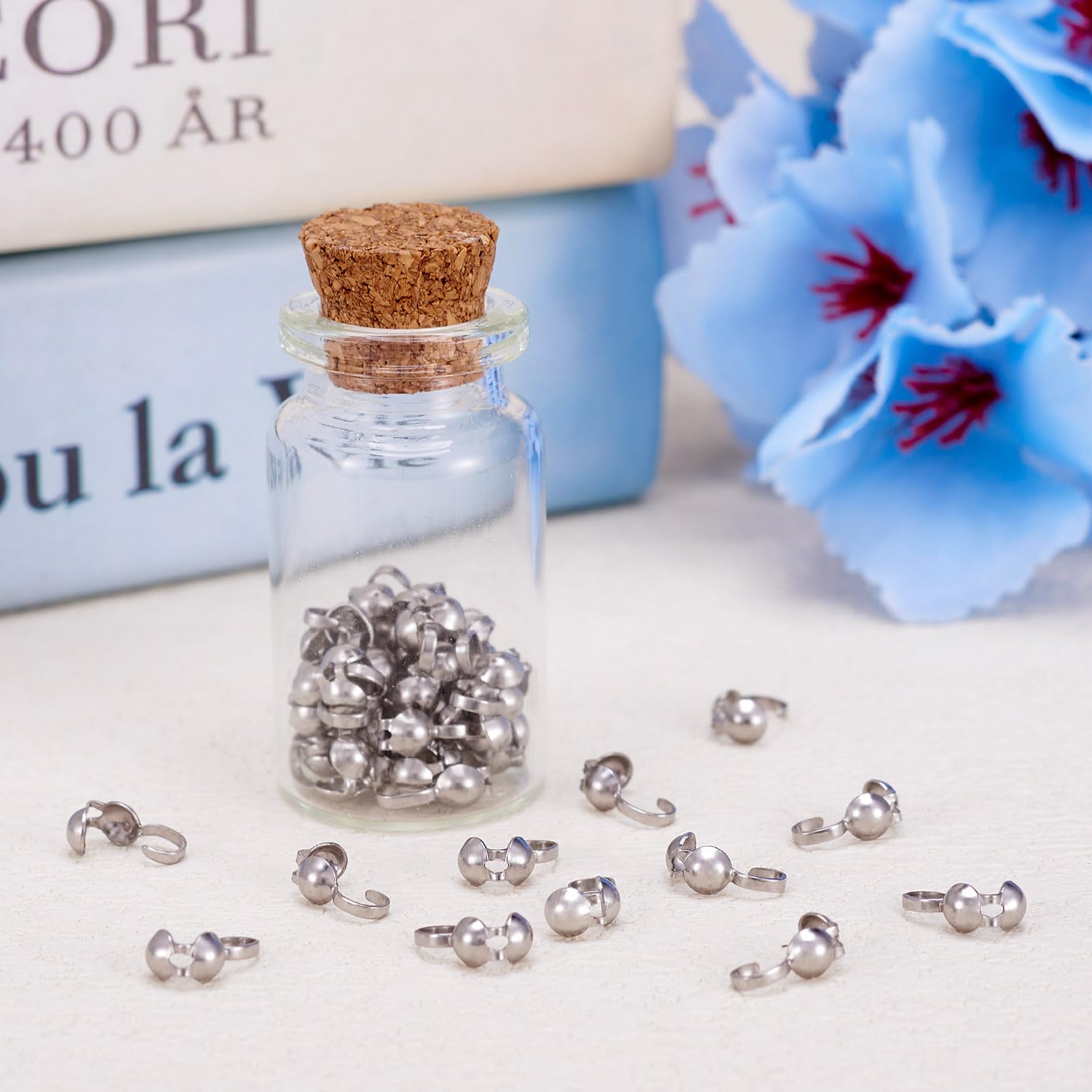 600 Punte Per Perline In Acciaio Inox - Kit Completo Per Creare Gioielli Fai Da Te - Foto 10