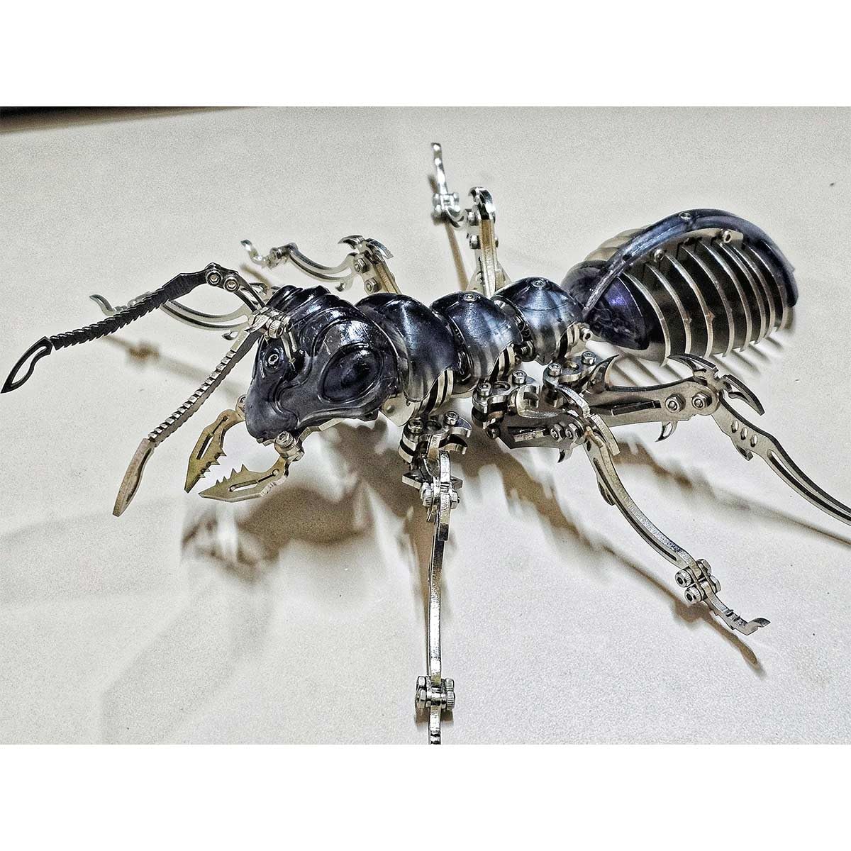 3D Metall Puzzle Ameisen Modellbausatz, 150+ Teile Steampunk Insekt Montageprojekt, Mechanisches DIY Sammlermodell Kreatives Geschenk Für Erwachsene Enthusiasten