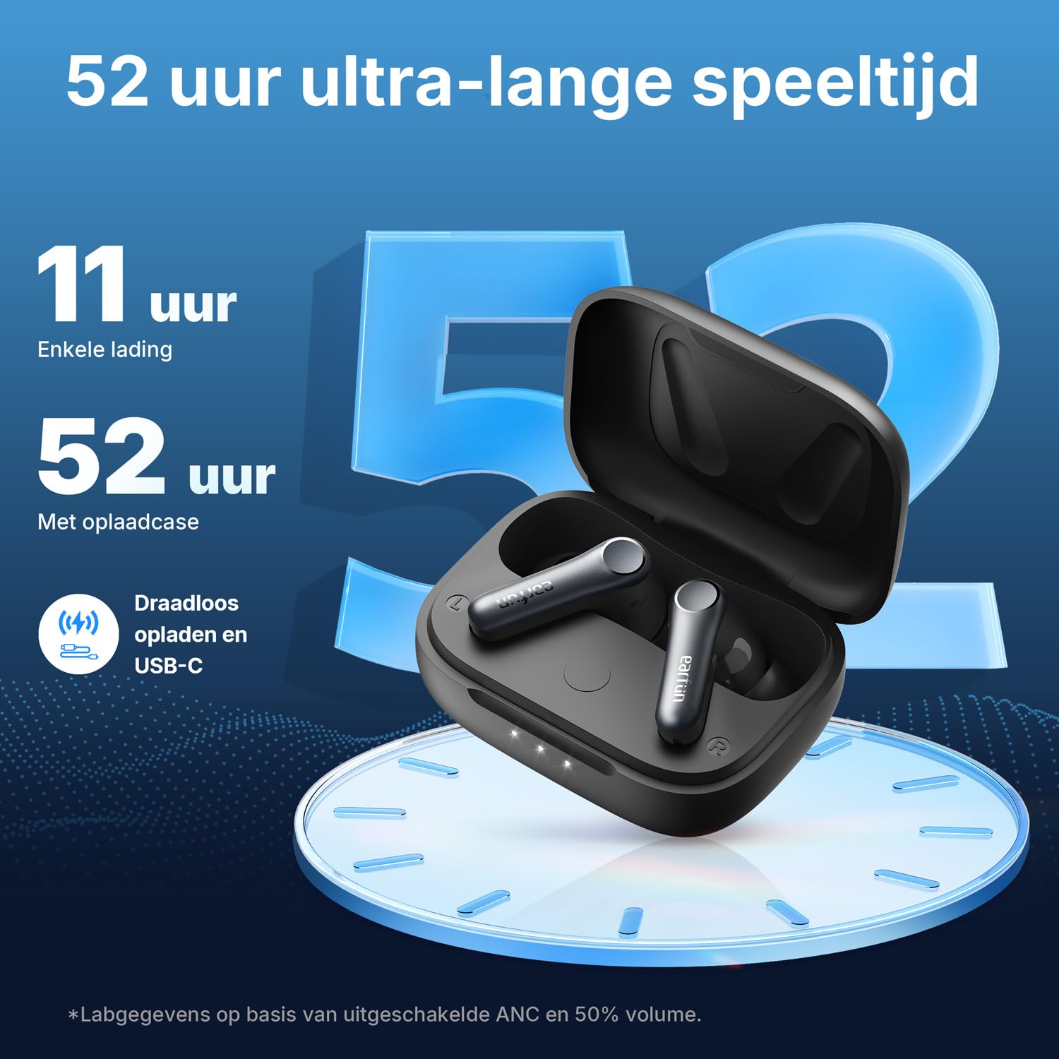 EarFun Air Pro 4 draadloze oordopjes, ANC