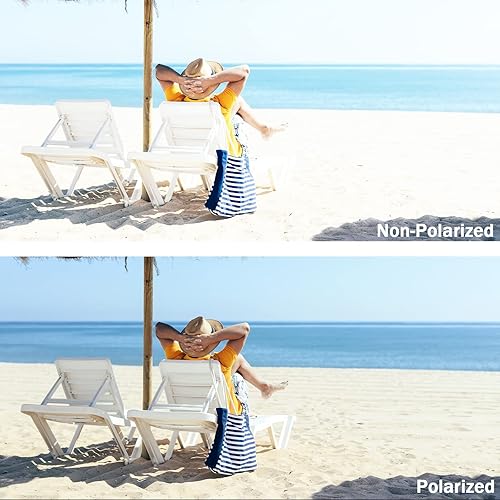 Miniatura 22 de TOODOO 4 Pairs Men Polarized Sunglasses with UV Protection Driving Glasses Sports for Sport Outdoor Activities