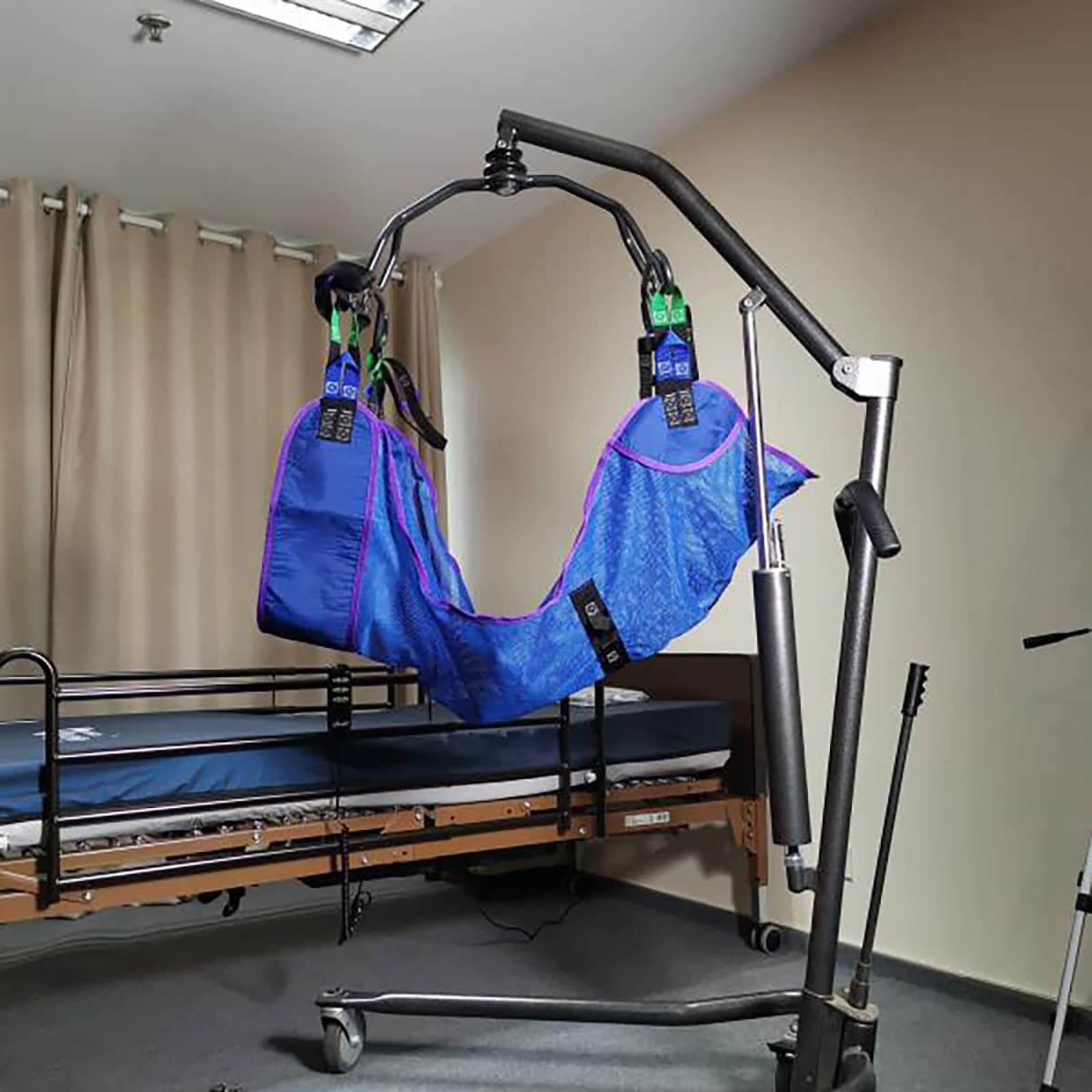 Arnés de elevación de cuerpo completo para pacientes de alta resistencia, polipasto para levantar a personas mayores con piernas divididas, arnés de ducha, elevadores de pacientes, arnés de tran
