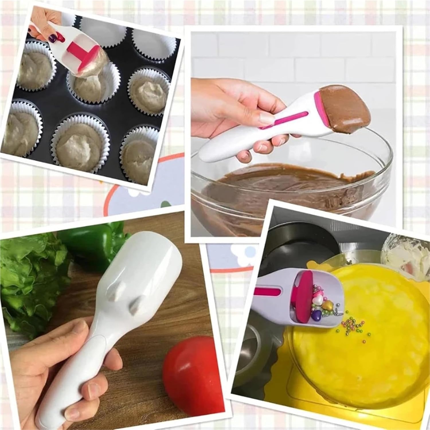 Cake Batter Dispenser Spoon Flour Paste Baking Tools Kitchen Accessories