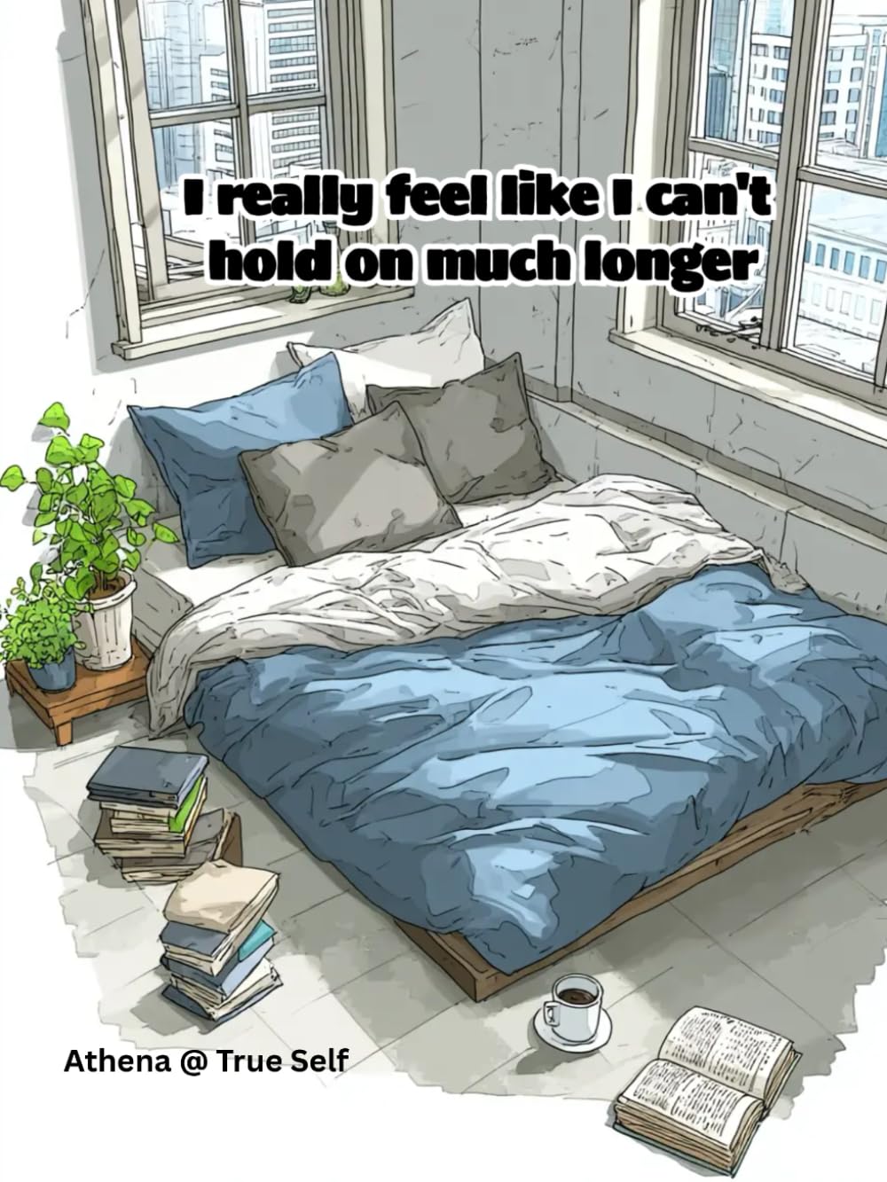 I really feel like I can't hold on much longer