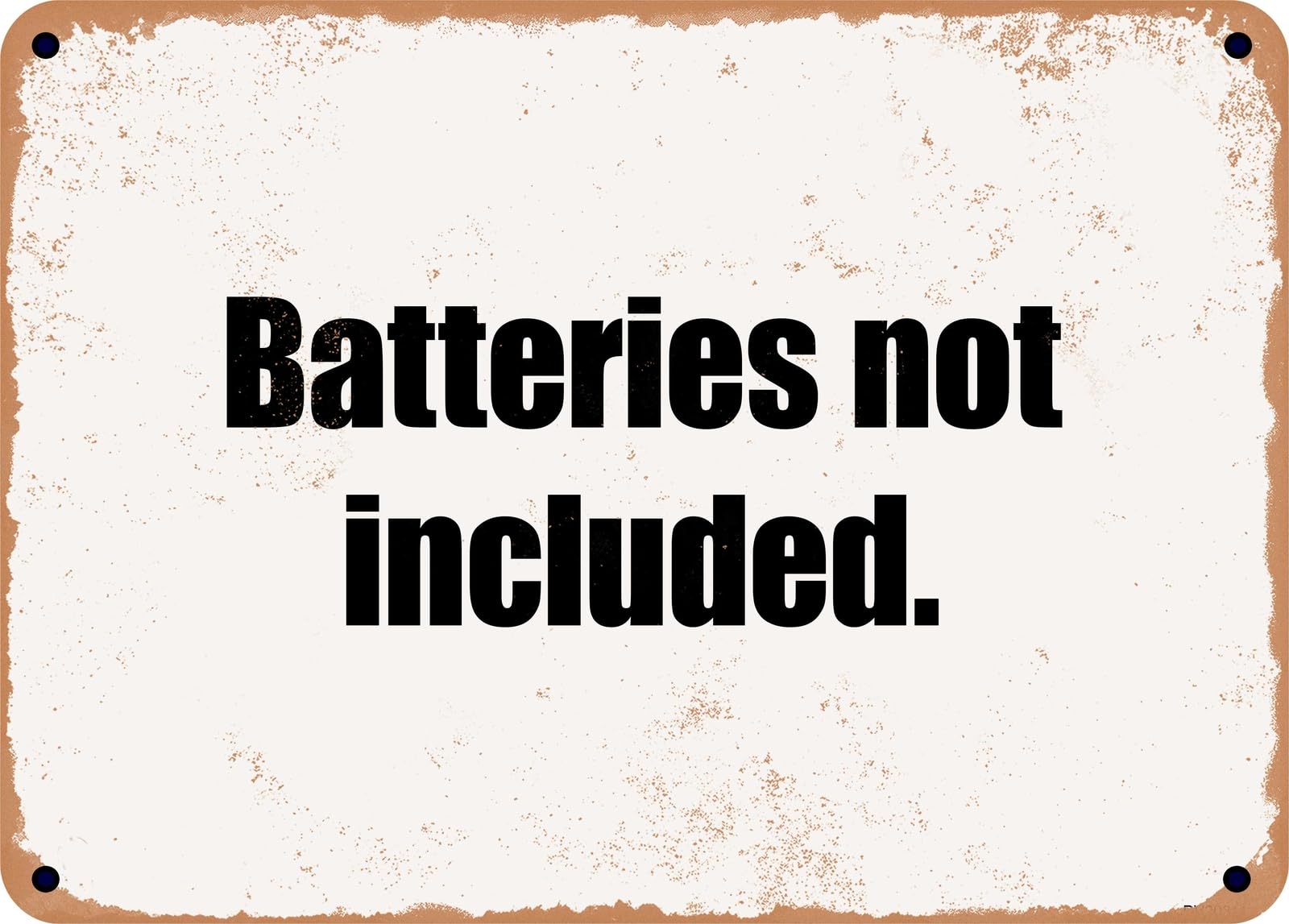 Miaomansenstore Metal Sign - Batteries Not Included Home Decor