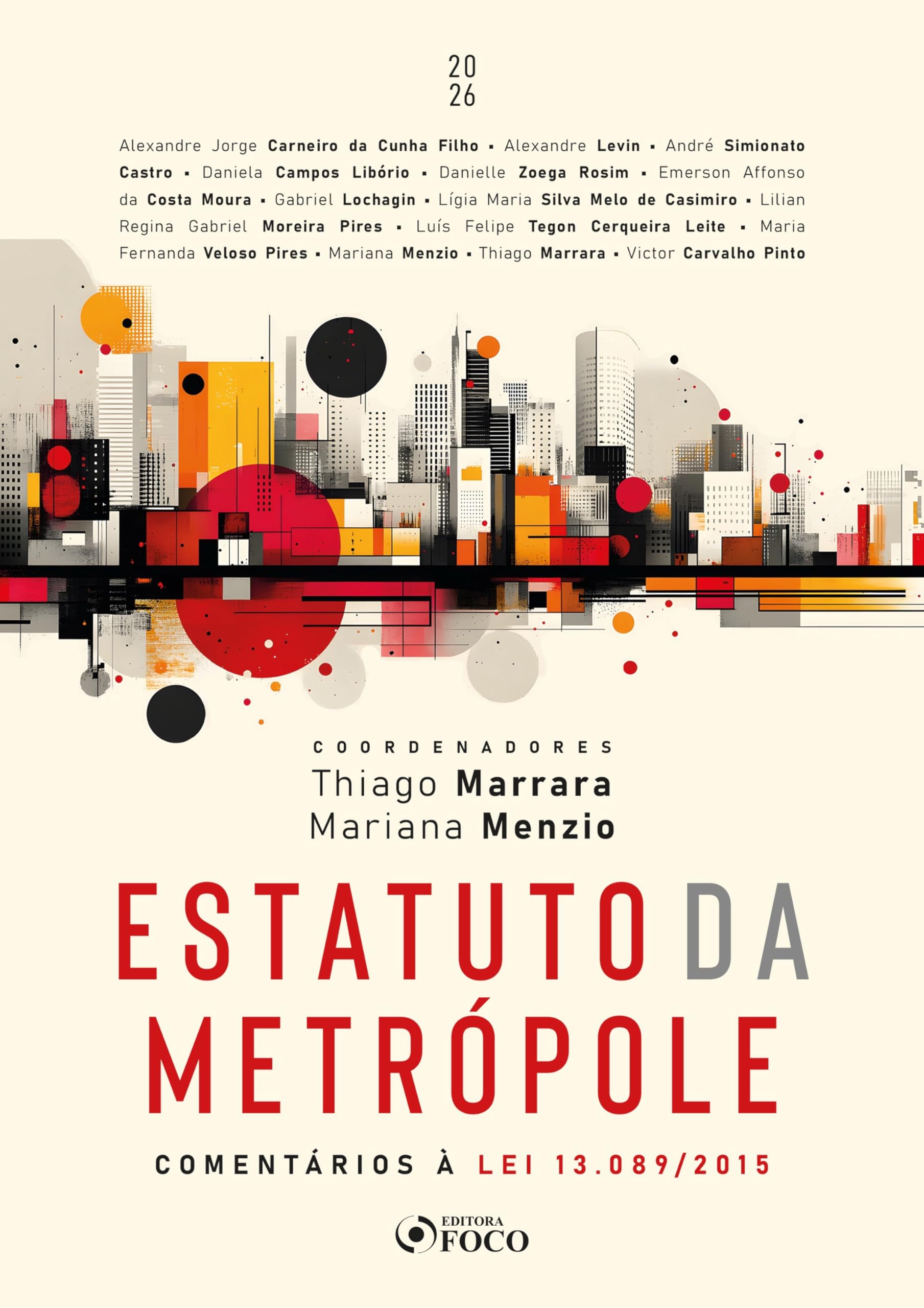 Capa de Estatuto da metrópole - 1ED - 2026