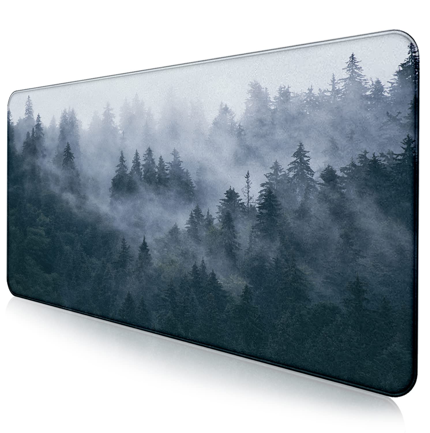 Large Extended Gaming Mouse Pad with Stitched Edges