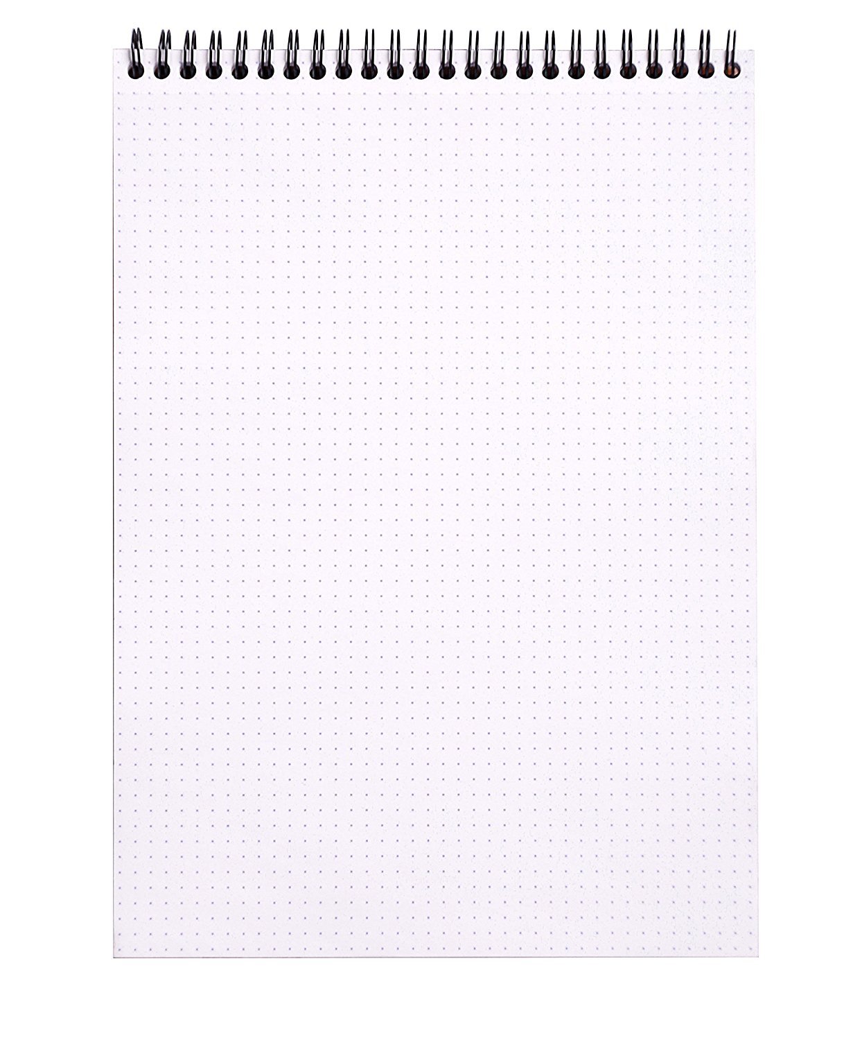 Rhodia Orange Notepad - 8.25x11.75 Inch Double Spiral Ruled Paper