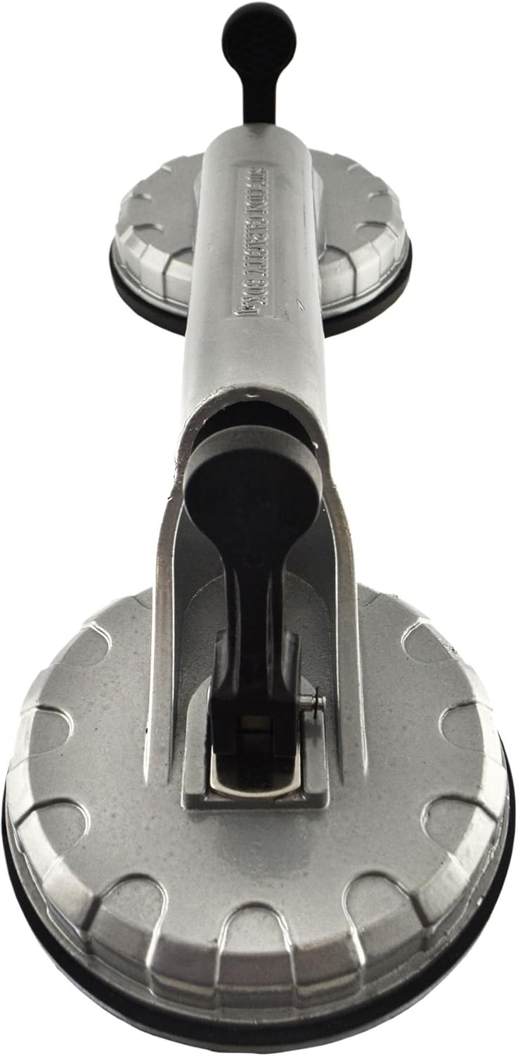 AB Tools Aluminium Double Suction Lifter Pad Glass Window Mirror Metal Dent Puller TE344