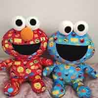 クッキーモンスター　エルモ　ぬいぐるみ大 楽天市場】エルモ クッキーモンスター ぬいぐるみ SESAME STREET