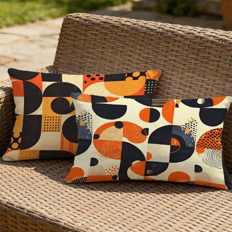 Treillis résistant aux UV housse de coussin 40x80 étanche pour mobilier extérieur et terrasses