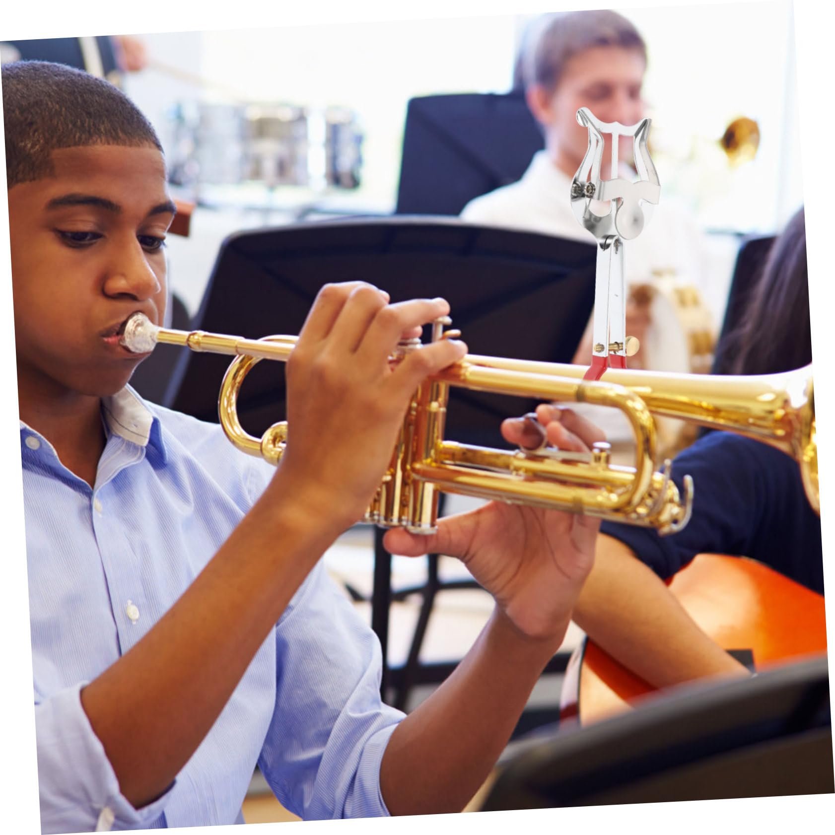 Clip Per Spartiti Per Tromba - Leggio Da Marcia Regolabile | Per Lira E Strumenti Musicali - Foto 11