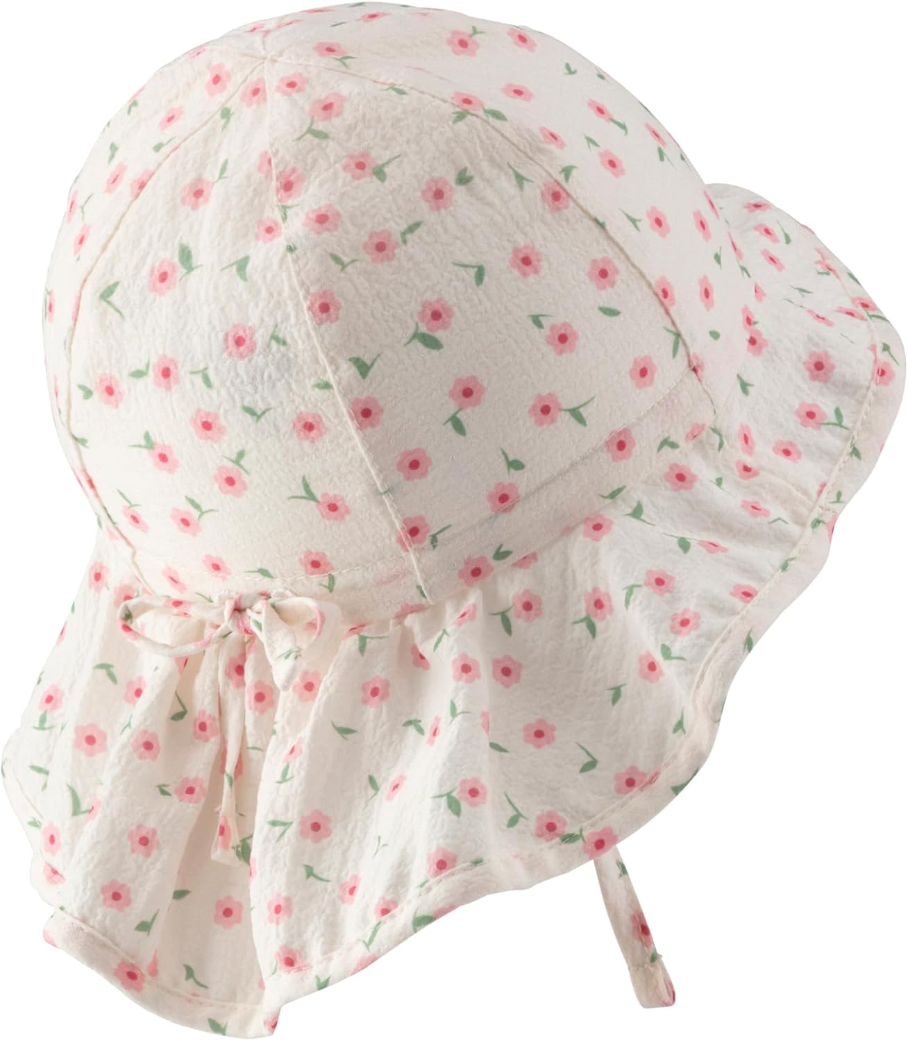 Sterntaler Cappello Bambina In Fibra Sintetica Con Fiori - Con Lacci E Fiocco - Fodera In Cotone Bio - 4
