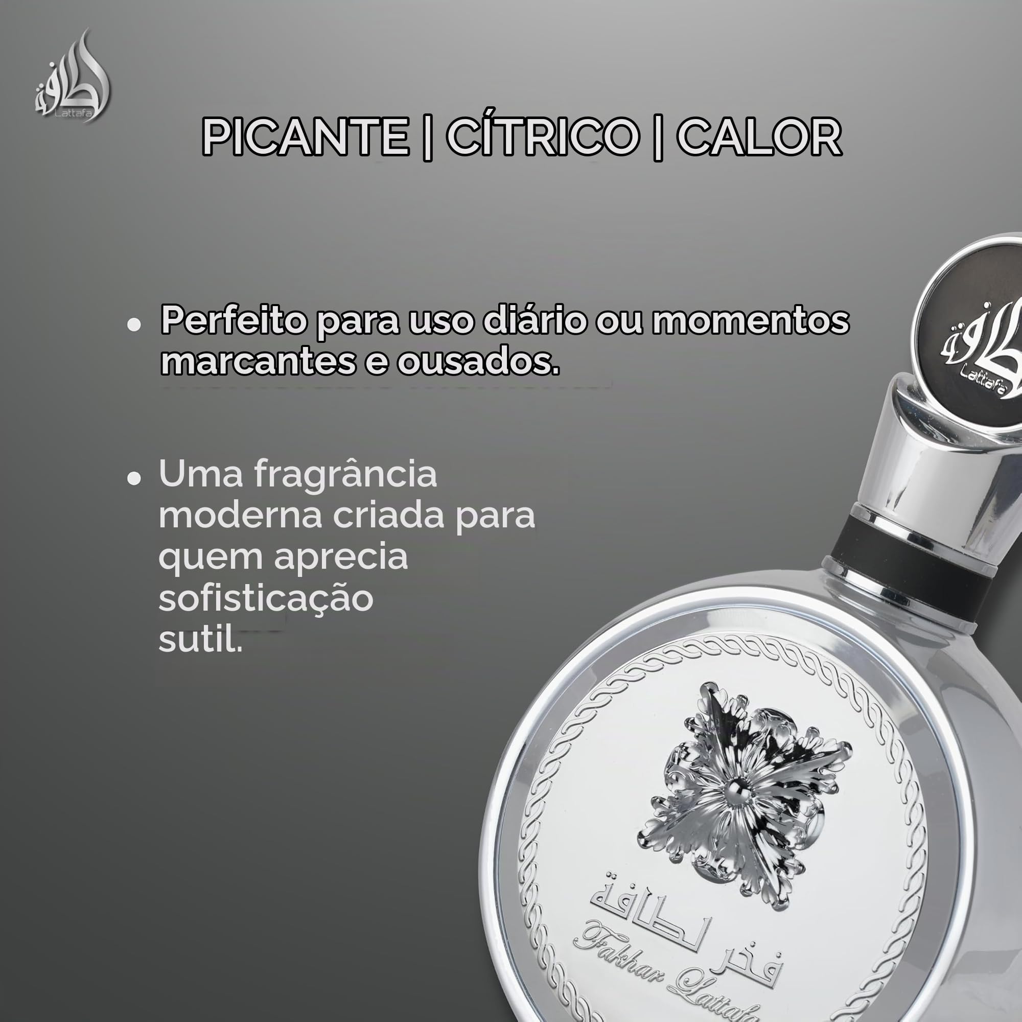 Fakhar Platinum Eua de Parfum Lattafa 100ml | Amazon.com.br