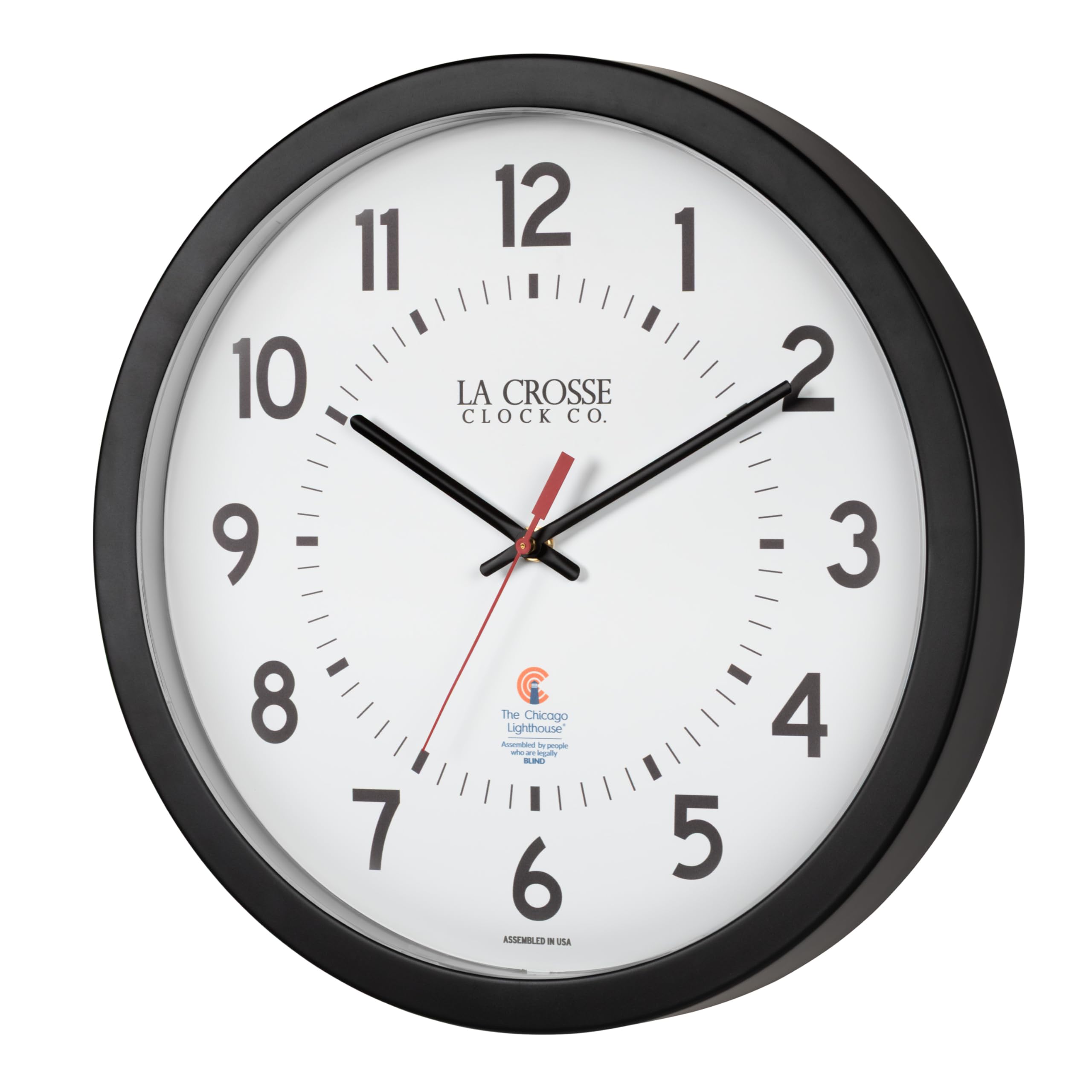 Amazon.com: La Crosse Clock 404-5537 14.5-inch Chicago Lighthouse