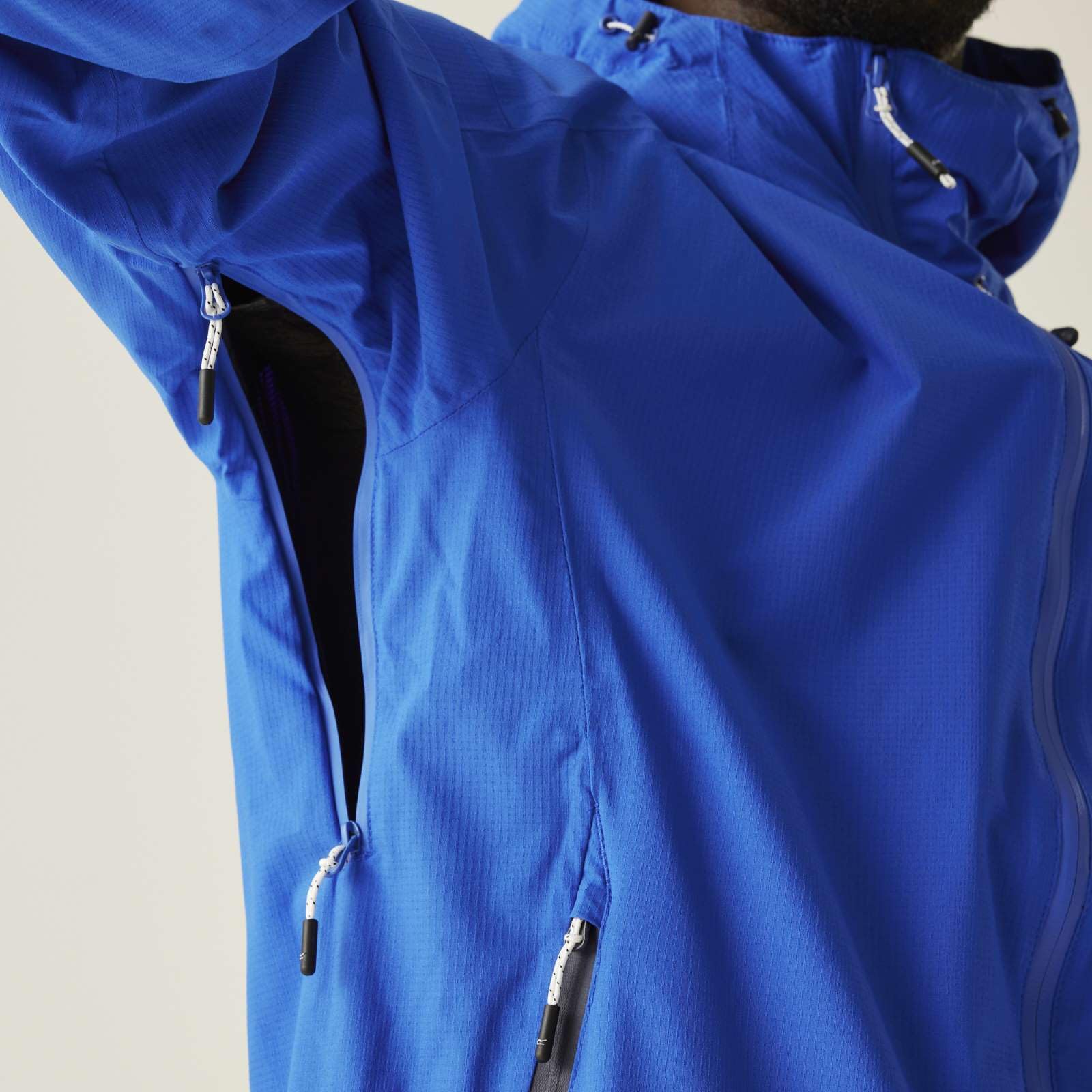 Regatta Regatta Męska wodoodporna oddychająca kurtka Okara z zamkiem błyskawicznym Mężczyźni Regatta Men's Okara Waterproof Jacket