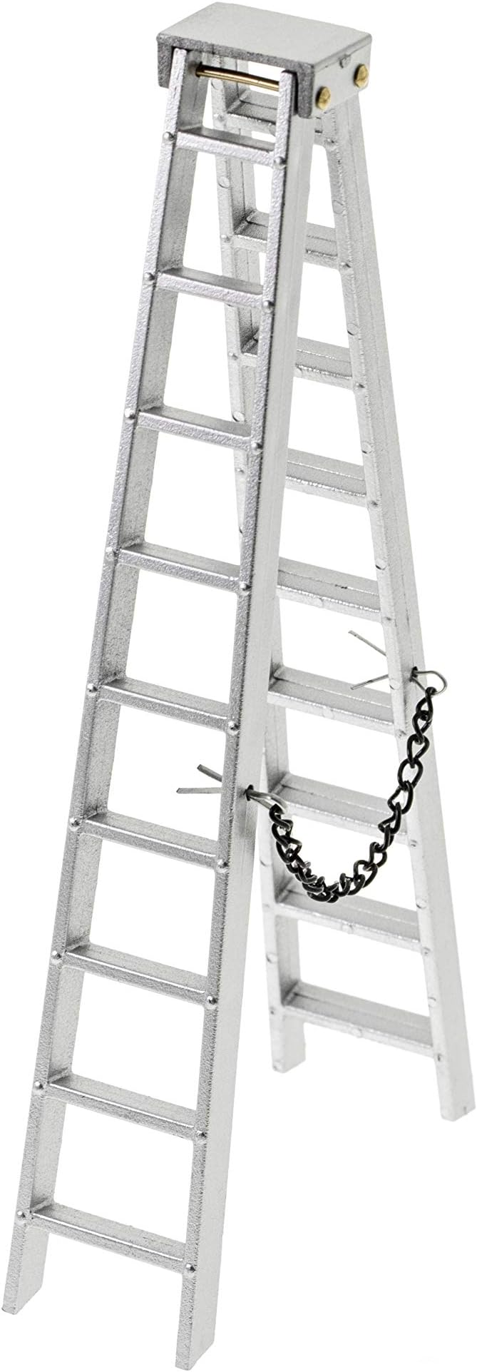 DKKY 1/10 Scale Accessories Plastic Mini Folding Ladder for 1/10 RC Crawler Car Axial SCX10 TRX4 Tamiya CC01 RC4WD D90 (150mm)