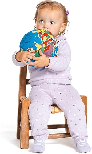 Miniatura 3 de Pocket Earth HUGG-A-PLANET | Globo de felpa suave para niños | Juguete educativo Montessori para niños, adolescentes, adultos, profesores y padres |