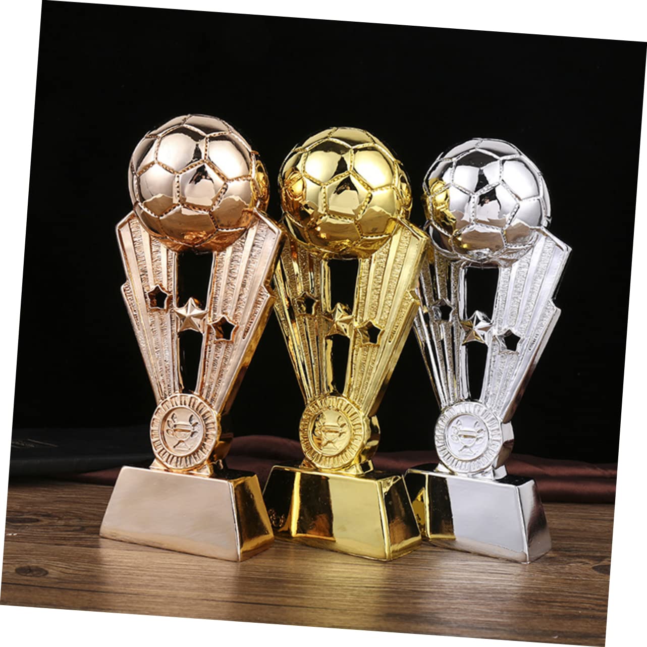 BESPORTBLE Trofei Scolastici per Premi E Riconoscimenti Trofeo di Calcio in Resina Premio Trofeo Coppa Trofeo Vincitore della Scuola di Calcio Trofeo Trofeo Sportivo per Bambini Trofeo per