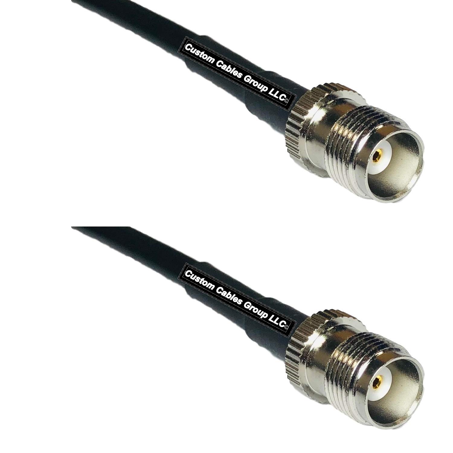 25 feet RG58 TNC Female to TNC Female RF Pigtail Coaxial Cable