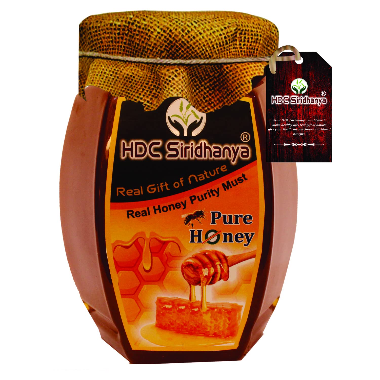 Wild Forest Organic Honey -450g - (Natural & Pure Wild Forest Honey)