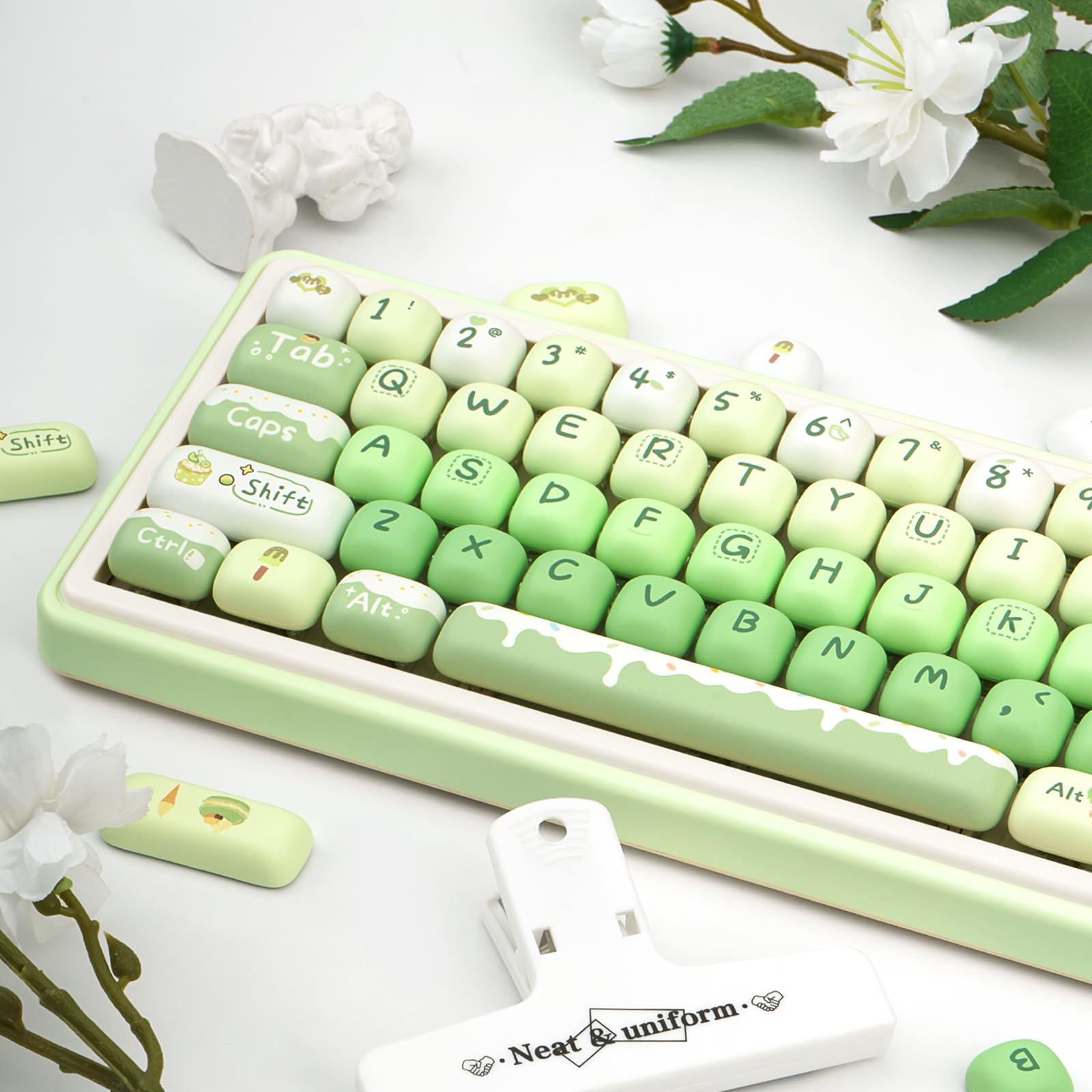 mog キーキャップ パソコンキーキャップ 電卓 Amazon | YUNZII MOG プロファイル キーキャップ セット 138キー PBT