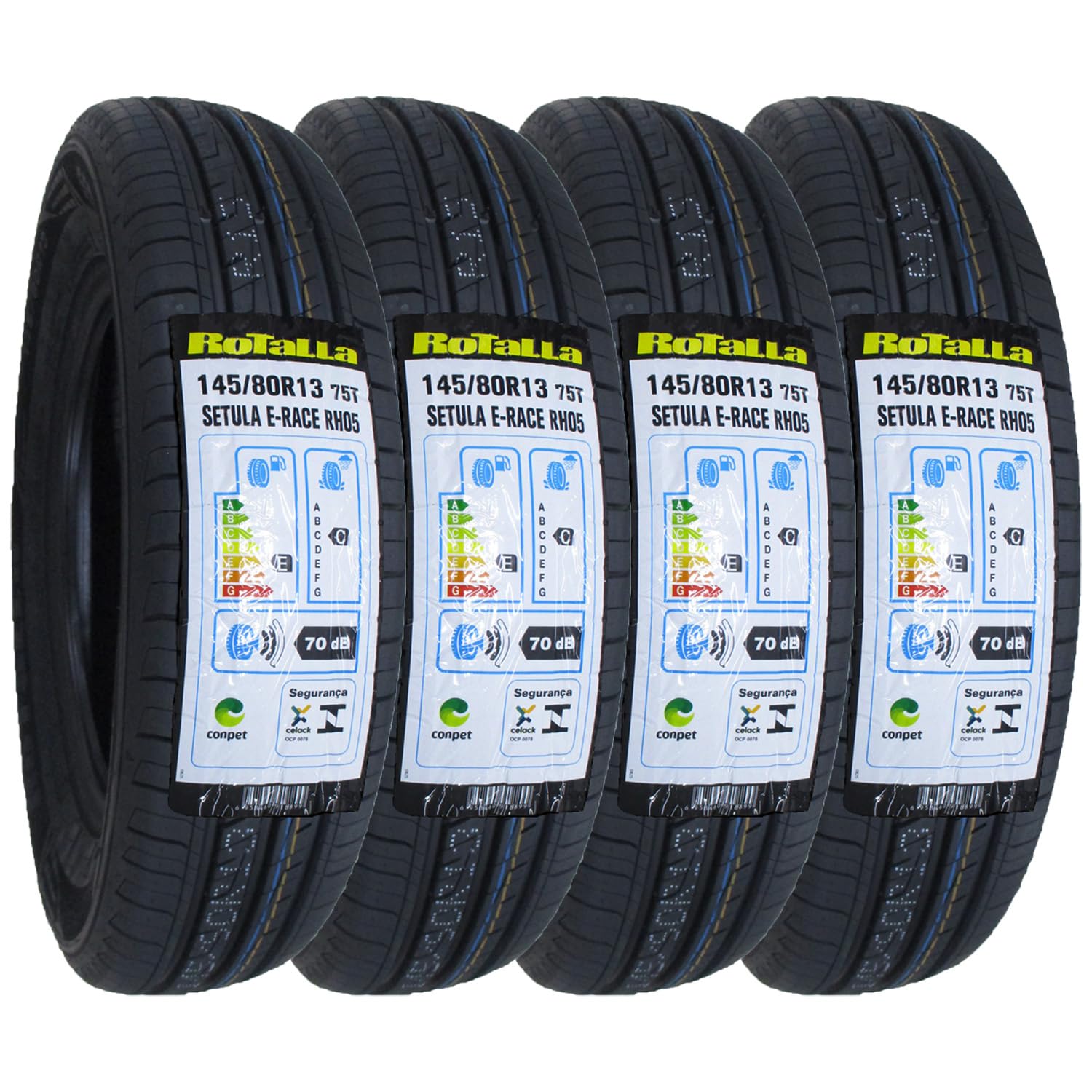 Rotalla タイヤ 13インチ 145/80R13 4本セット Amazon.co.jp: RoTaLLa(ロターラ) サマータイヤ SETULA E-RACE RH05