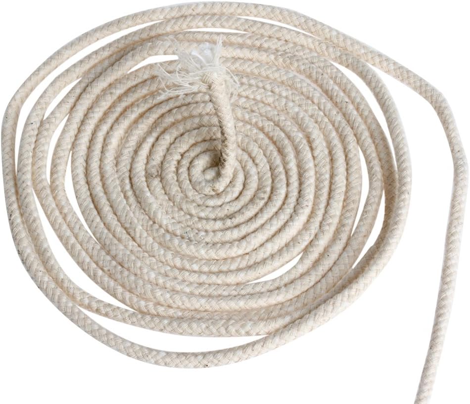 10M (33 ft) Replacement Stove Wicks for Kerosene Cotton Wicks for DIY Good Burn Stability Outdoors Durable to Use