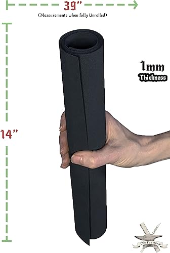 Miniatura 37 de The Foamory - Laminas de espuma de EVA de alta densidad para cosplay y manualidades, 14 x 39 pulgadas, 5/64 pulgadas de grosor