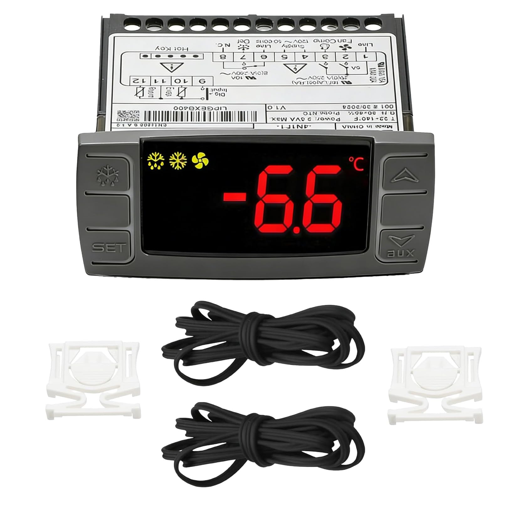 Contrôleur de température programmable XR06CX-4N1F1 avec sonde 120V