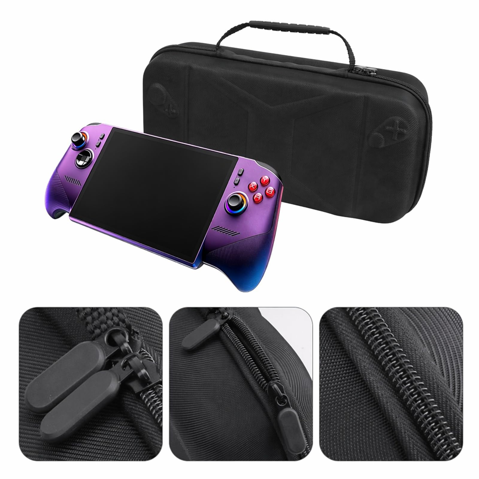 Kexpery MSI Etui Rigide pour Claw 8 EX AI Plus Console Étui de Jeu Portable