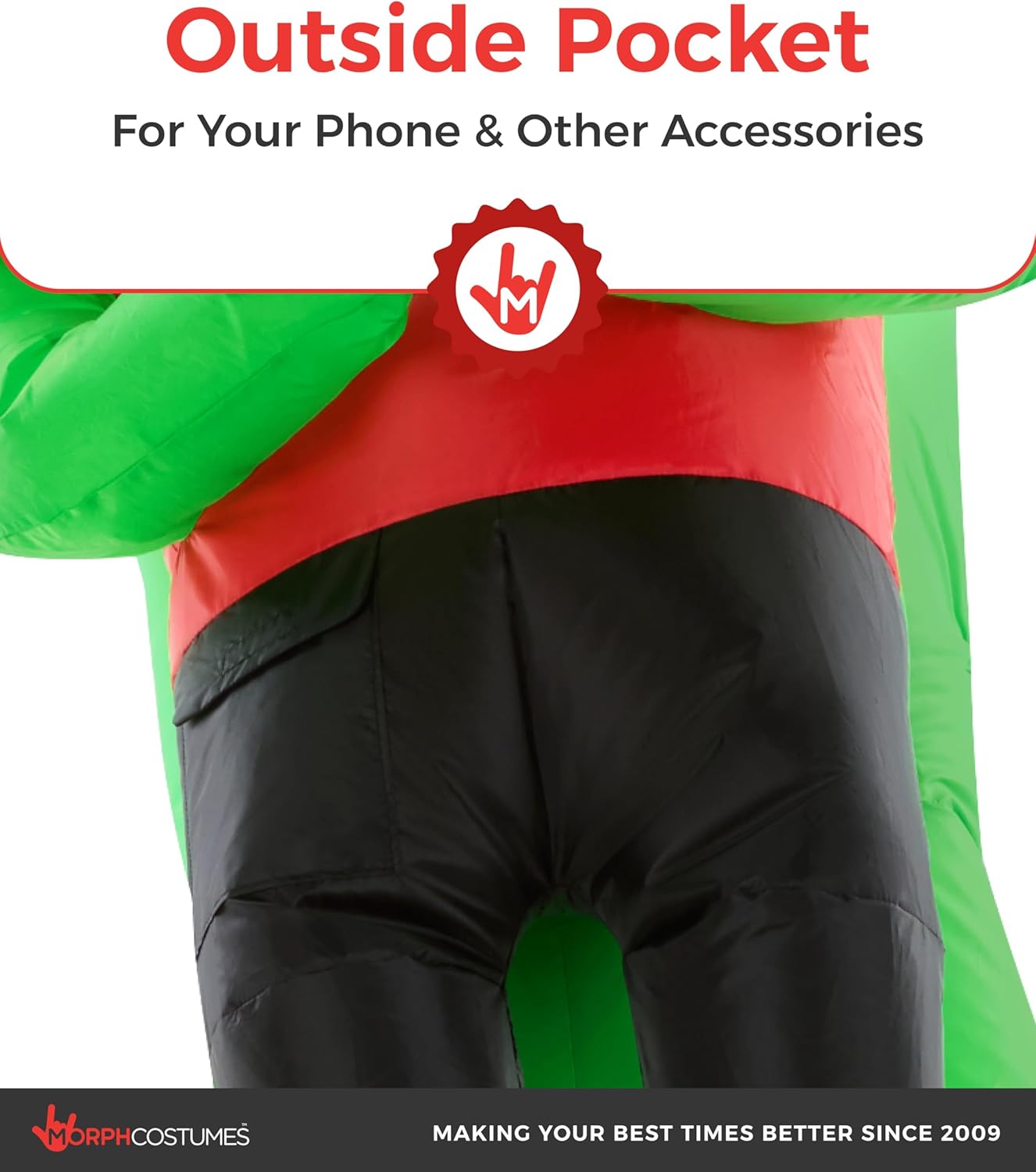 Morph Alien Costume Kids (4-6yrs), Alien Blow Up Costume Kids, Boys Aliens Inflatable Costumes, Boys Inflatable Costumes - Image 3