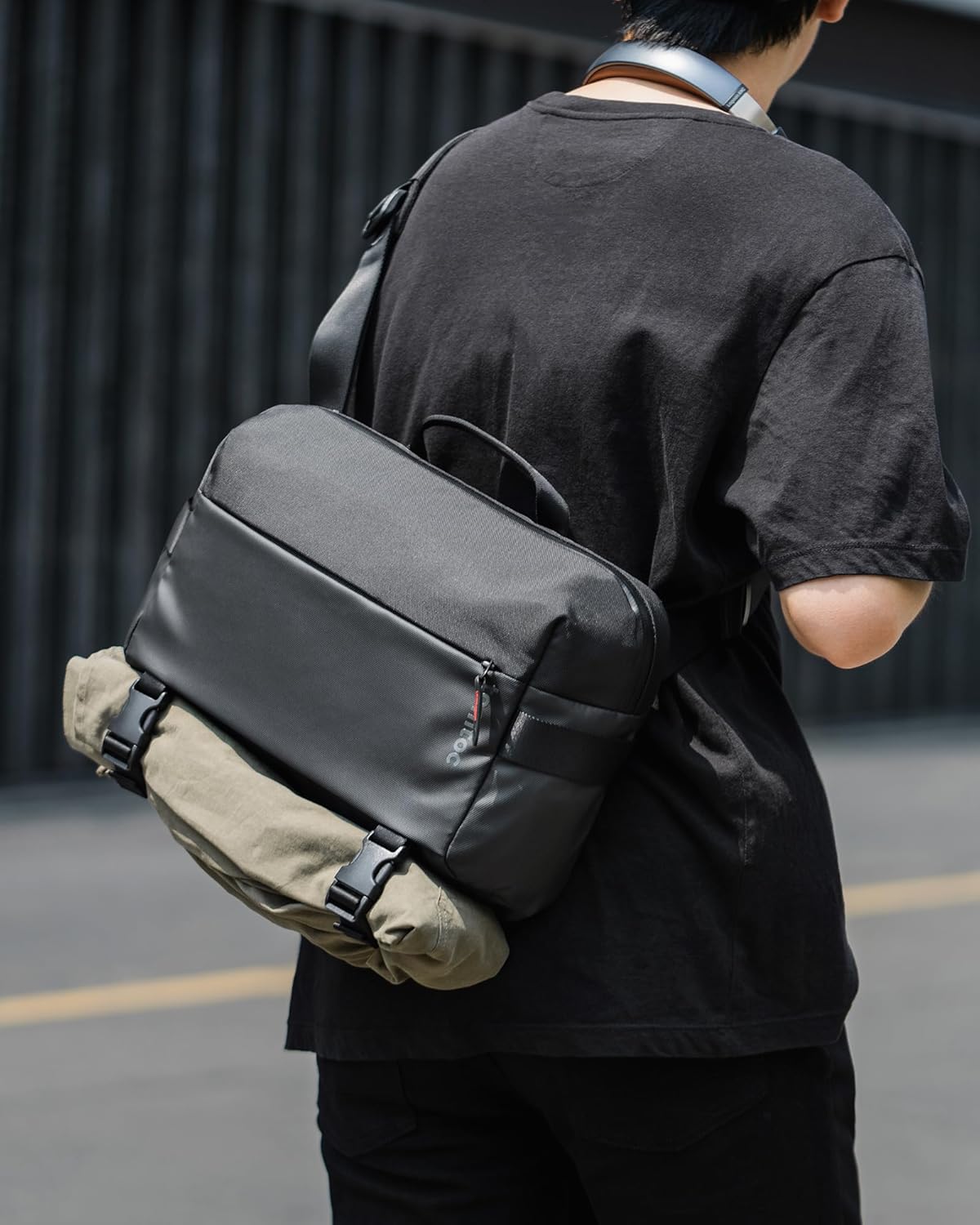 tomtoc Compact EDC Sling Bag, Minimalist Chest Hungary Ubuy