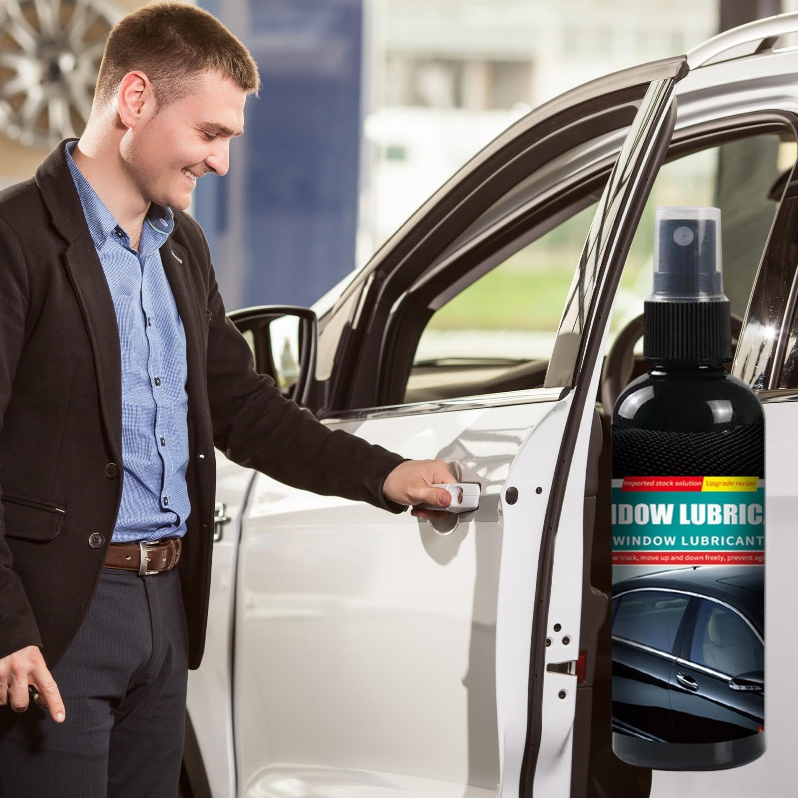 Spray lubricante para coche, multifunción, aerosol lubricante de aceite para coche, mecánico, industrial, para barcos, coches, caravanas, camiones y coches