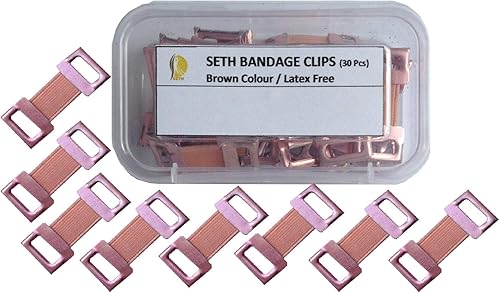 Miniatura 5 de Paquete de 30 clips  Clips elásticos de repuesto de alta calidad para vendajes, vendajes de compresión, vendajes de crepé, vendajes de algodón,
