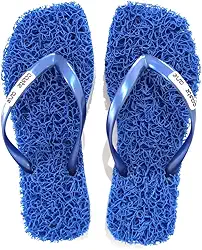 Chinelo Casual Square Castellane indicado para quem sofre com Fascite Plantar, Esporão de Calcâneo, Neuroma de Morton e Hiporidrose Plantar, Massageador para seus pés ele é Leve, Durável e elegante, além da Sensação de estar pisando em um Tapete, conforto a cada passo.