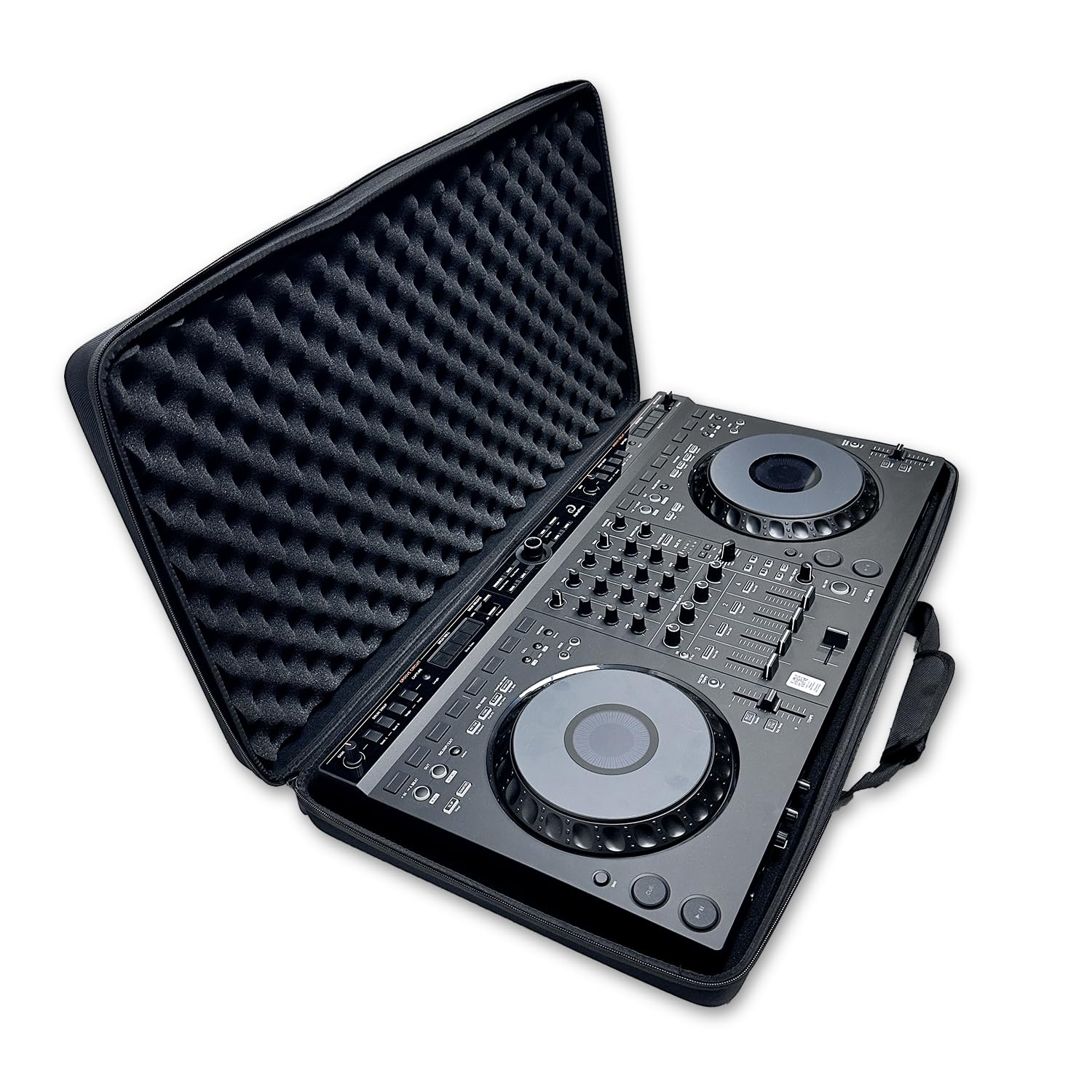 Protekt Borsa per Alpha Theta DDJ-GRV6 Plus Series BGRV6 DJ borsa rigida per controller Pioneer DJ, Nero , 75 x 39 x 11 cm, Borsa per controller DJ