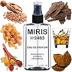 MIRIS No. 2483, Inspired by Tobacco Oud, Long-Lasting Unisex Eau de Parfum for Women & Men, Spray 3.4 Fl Oz / 100 ml
